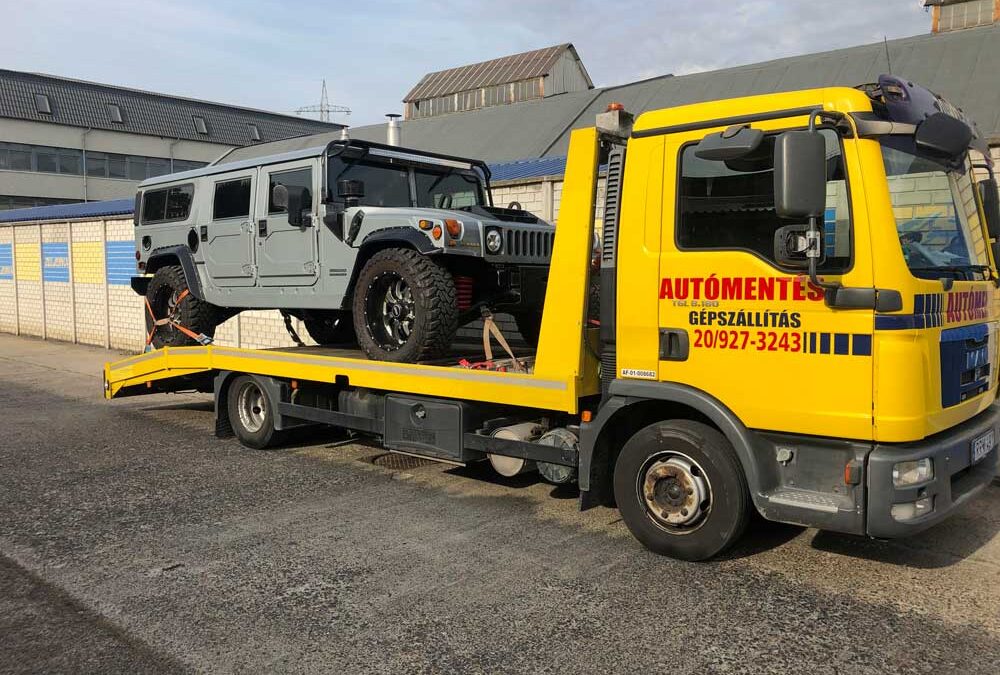 Autómentés terepjáró szállítás