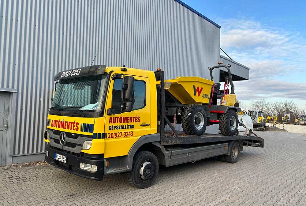 Dömper szállítás