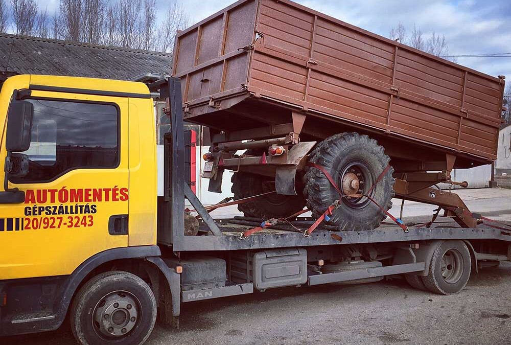 Mezőgazdasági Munkagép Szállítás: Hatékony Megoldások az Autómentő Szolgáltatásokkal